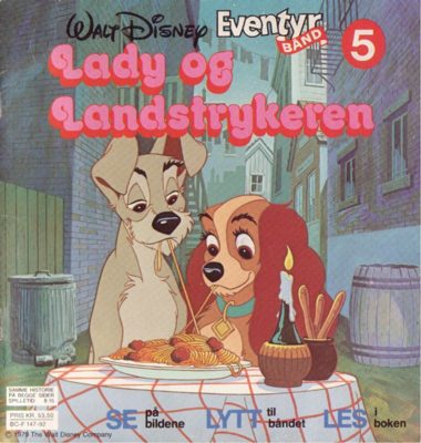 Omslag for Lady og Landstrykeren